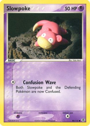 Slowpoke (80/112) [EX : Rouge Feu et Vert Feuille] 