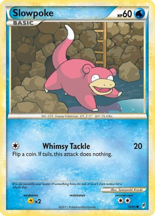 Slowpoke (70/95) [HeartGold &amp; SoulSilver : Appel des Légendes] 