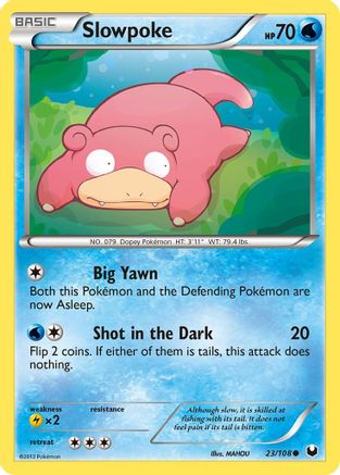Slowpoke 23/108 - [Dark Explorers]