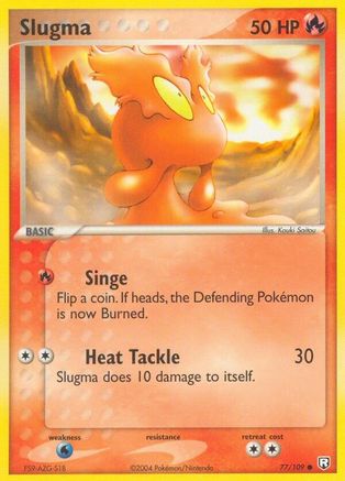 Slugma 77/109 - [Team Rocket Returns] Reverse Holofoil