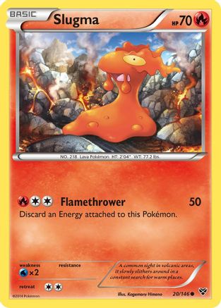 Slugma (20/146) [XY : Ensemble de base] 