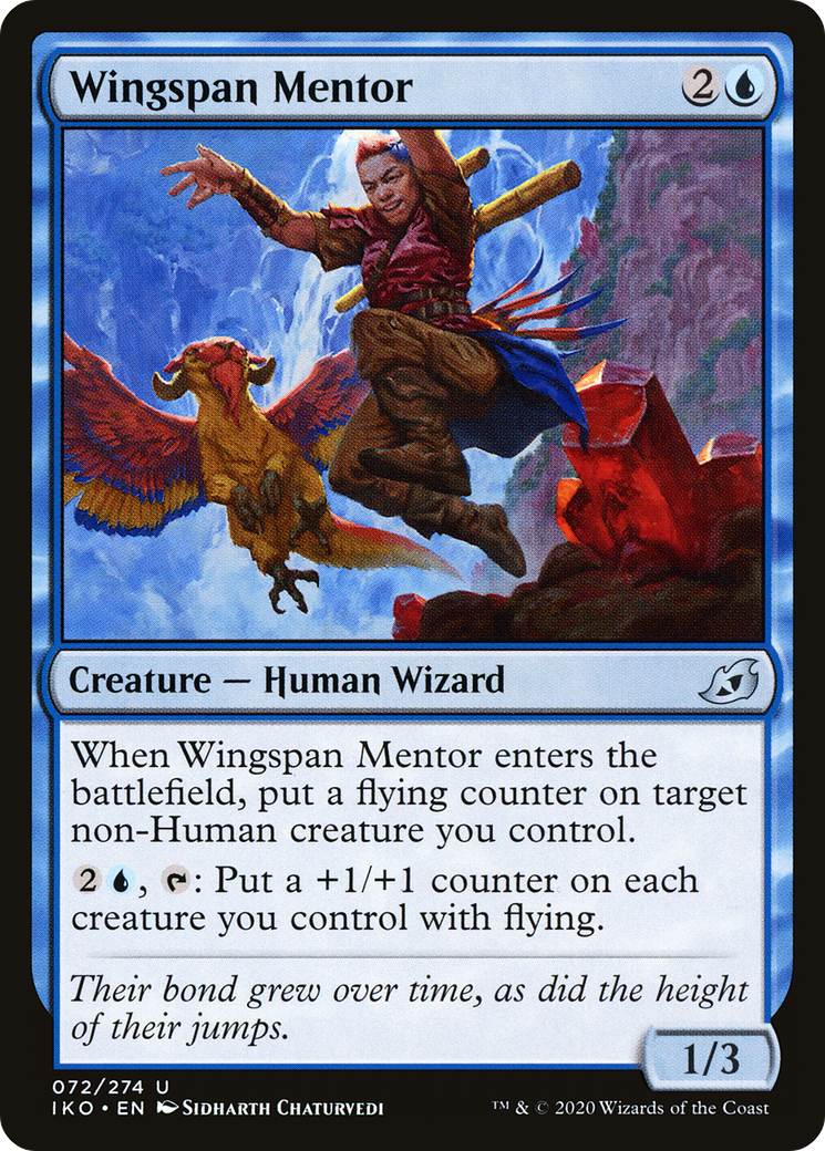 Wingspan Mentor (IKO-072) - [Ikoria: Lair of Behemoths] Foil