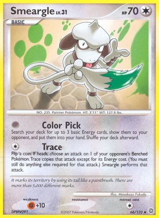 Smeargle (66/132) [Diamant et Perle : Merveilles secrètes] 