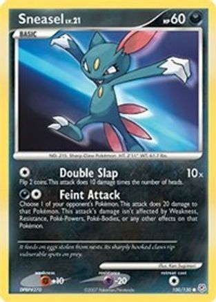 Sneasel (100/130) [Diamant et perle : ensemble de base] 