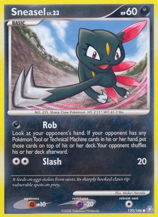 Sneasel (120/146) [Diamant et perle : l'éveil des légendes] 