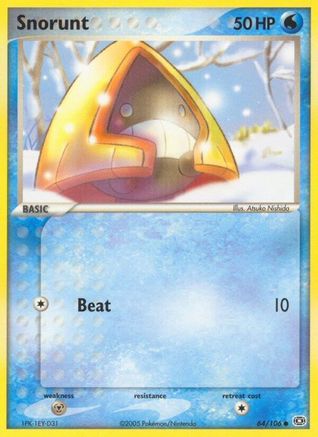 Snorunt/106 - [Emerald] Reverse Holofoil
