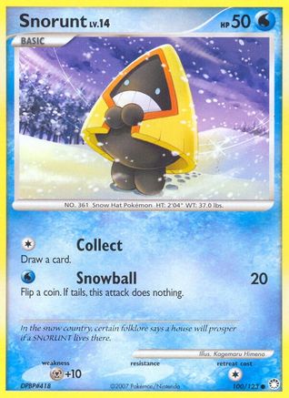 Snurunt (100/123) [Diamant et perle : trésors mystérieux] 