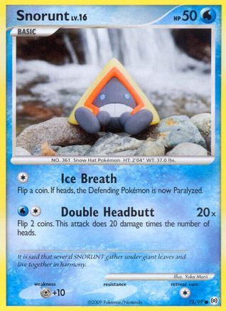 Snorunt 75/99 - [Arceus]