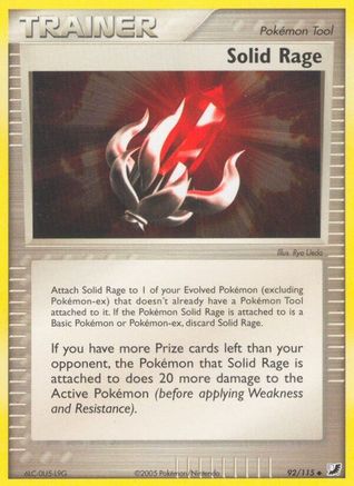 Solid Rage/115 - [Unseen Forces] Reverse Holofoil