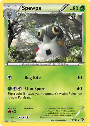 Spewpa (16/146) [XY : Ensemble de base] 