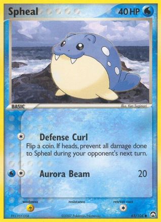 Spheal (65/108) (Estampillé) [EX : Gardiens du pouvoir] 