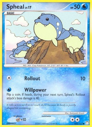 Spheal 102/123 - [Mysterious Treasures]