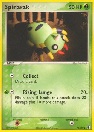 Spinarak (78/109) [EX : le retour de la Team Rocket] 