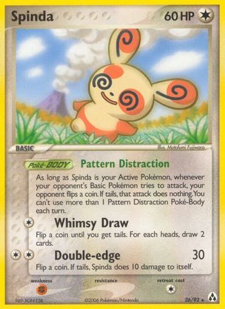 Spinda (26/92) [EX : Créateur de légendes] 