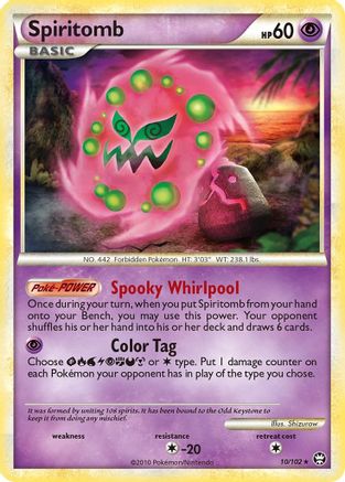 Spiritomb/102 - [Triumphant] Holofoil