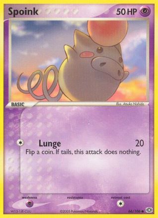 Spoink - 066/106/106 - [Emerald]