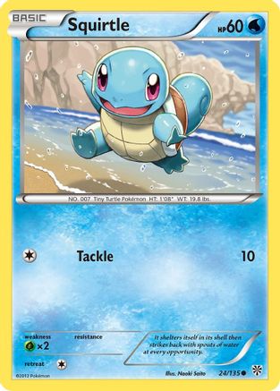 Squirtle 24/135 - [Plasma Storm]