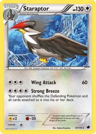 Staraptor/116 - [Plasma Freeze]