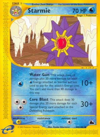 Starmie (44)/144 - [Skyridge]