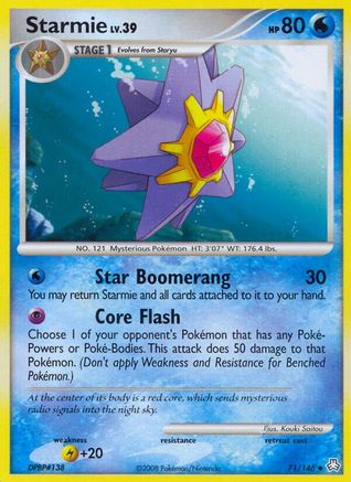 Starmie (71/146) [Diamant et Perle : l'éveil des légendes] 