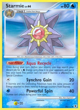 Starmie (50/111) [Platine : Rivals montants] 