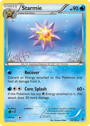 Starmie (34/146) [XY : Ensemble de base] 