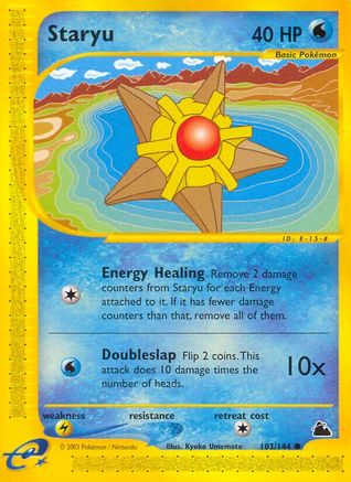 Staryu (103/144) [Skyridge] 