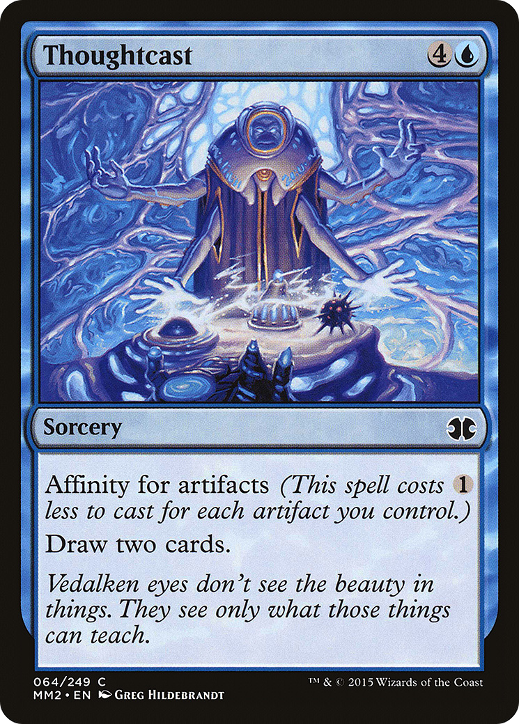 Thoughtcast (MM2-064) - [Modern Masters 2015] Foil