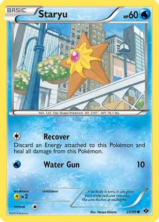 Staryu (23/99) [Noir et blanc : prochains destins] 