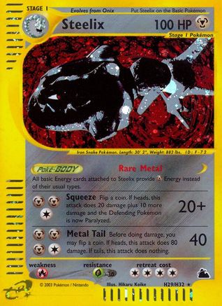 Steelix (H29)/144 - [Skyridge] Holofoil