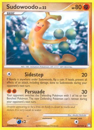 Sudowoodo (35/123) [Diamant &amp; Perle : Trésors mystérieux] 