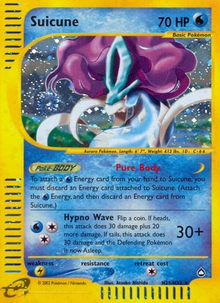 Suicune (H25/H32) [Aquapolis] 