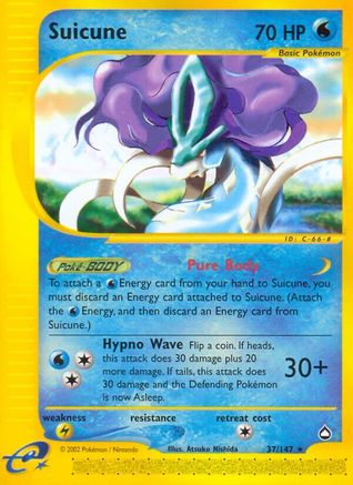 Suicune (37/147) [Aquapolis] 