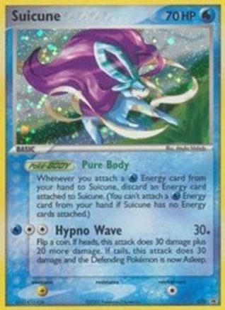 Suicune - 030 (EX Collector's Carry Tin)/40 - [Nintendo Promos] Holofoil