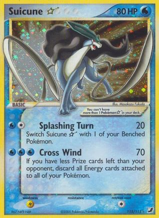 Suicune Star/115 - [Unseen Forces] Holofoil
