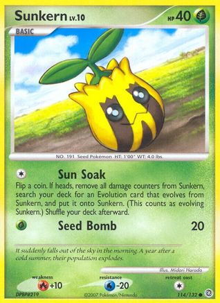 Sunkern (114/132) [Diamant et perle : merveilles secrètes] 
