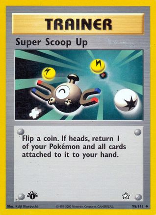 Super Scoop Up 98/111 - [Neo Genesis] 1st Edition