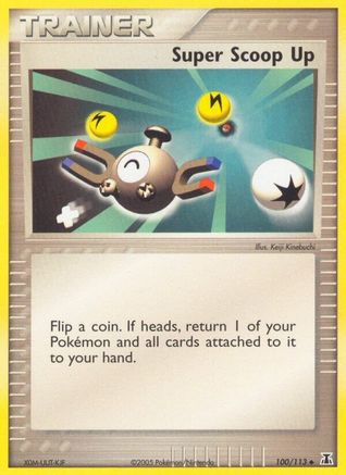 Super Scoop Up (100/113) (Estampillé) [EX : Espèces Delta] 