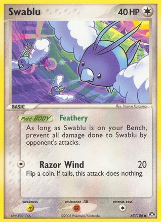 Swablu/106 - [Emerald] Reverse Holofoil