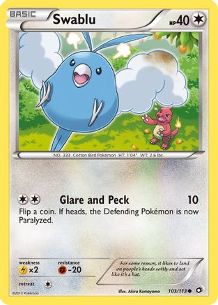 Swablu 103/113 - [Legendary Treasures]