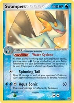 Swampert (11/106) (Thème Deck exclusif) [EX : Émeraude] 