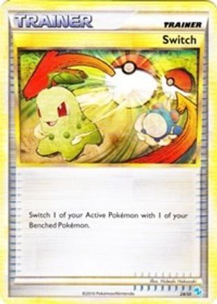 Switch (Gyarados) - [HGSS Trainer Kit Gyarados & Raichu]
