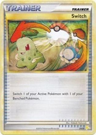 Switch (Raichu) - [HGSS Trainer Kit Gyarados & Raichu]