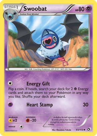 Swoobat (65/113) [Noir et blanc : trésors légendaires] 