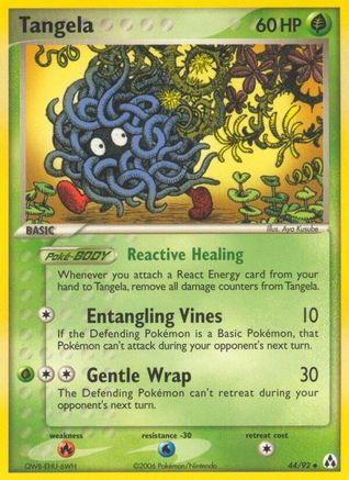 Tangela/92 - [Legend Maker] Reverse Holofoil