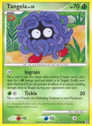 Tangela (78/100) [Diamant et Perle : Stormfront] 