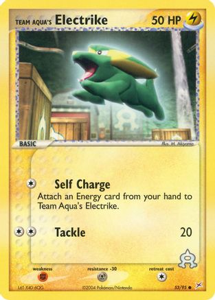 Team Aqua's Electrike - 53/95/95 - [Team Magma vs Team Aqua]