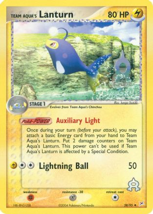 Team Aqua's Lanturn/95 - [Team Magma vs Team Aqua]
