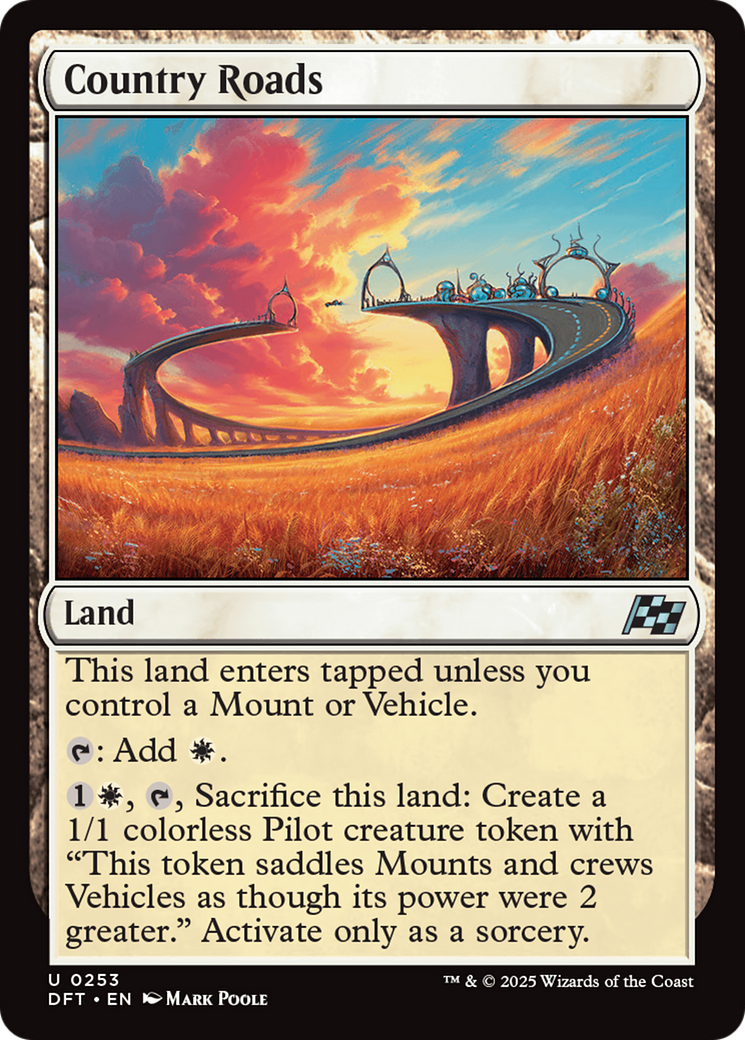 Country Roads (DFT-253) - [Aetherdrift] Foil