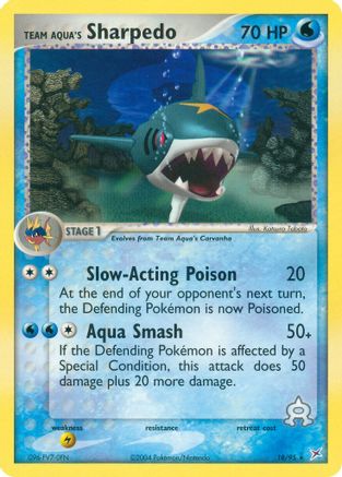 Sharpedo de Team Aqua (18/95) [EX : Team Magma vs Team Aqua] 